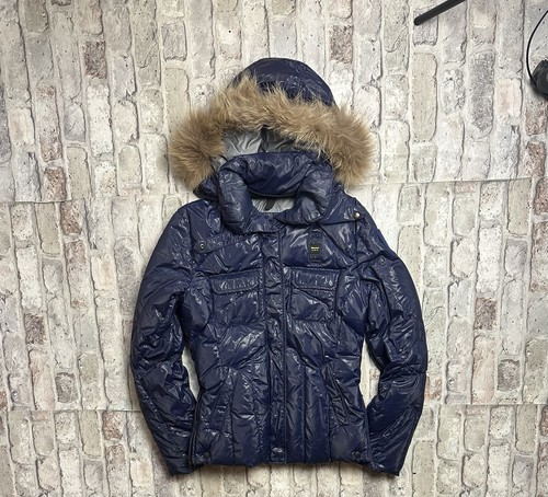Piumino donna blu - , lucido